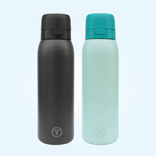 Lade das Bild in den Galerie-Viewer, BottlePro | Edelstahl Trinkflasche mit Wasserfilter - Bestes Wasser für Outdoor, Reisen &amp; Büro
